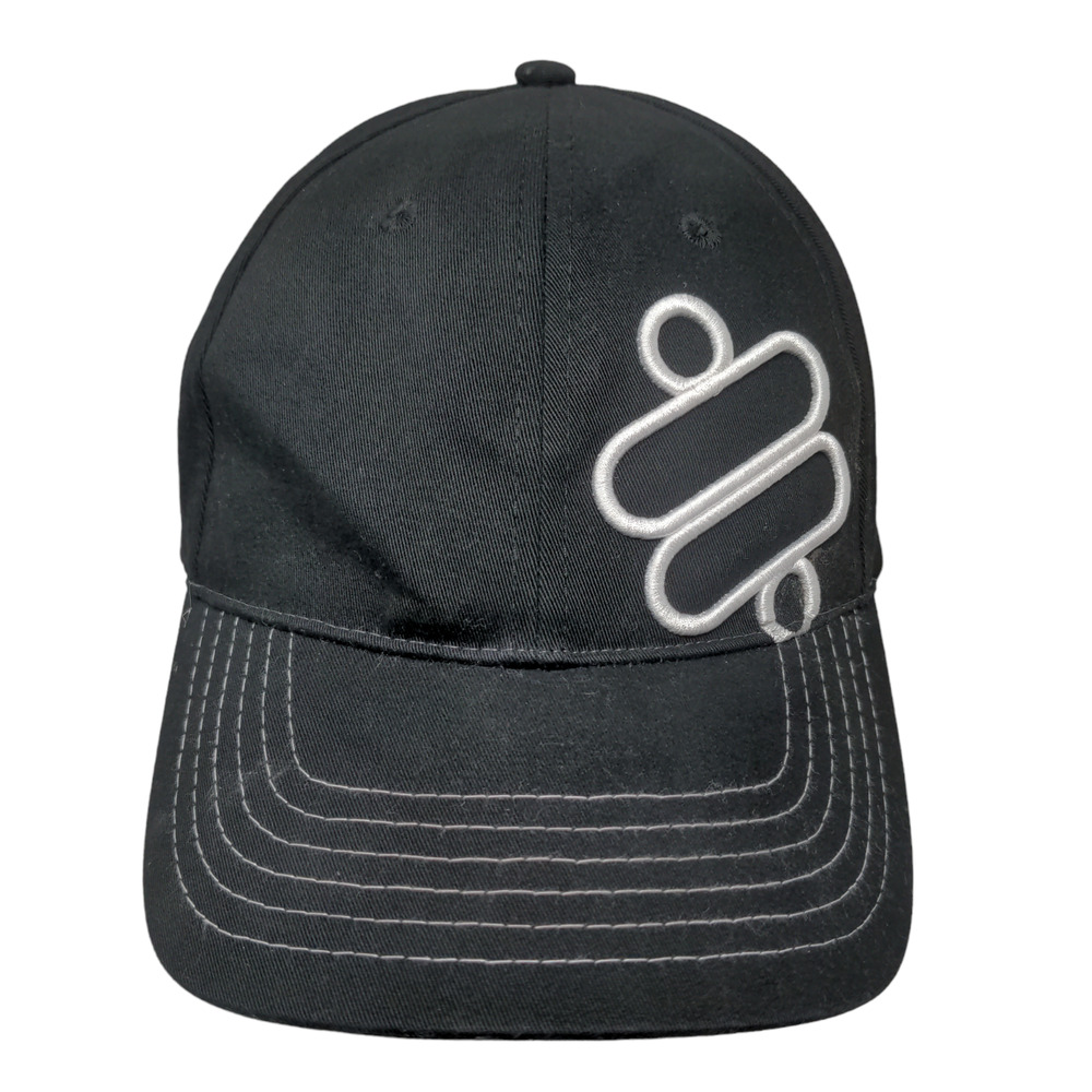 RideTech Men's Fitted Hat Black Size M/L Embroidered Logo Freeform Caps